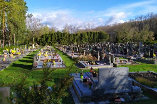 Nový hřbitov v Týnci